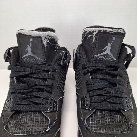 Air Jordan 4 Retro Black Cat 2006 Basketball Shoes 308497-002 Men's Size 11.5 - Picture 6 of 15